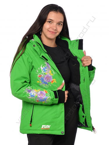 Горнолыжная куртка женская, FUN ROCKET 15511