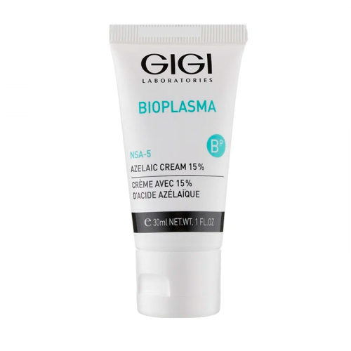 GIGI Крем с 15% азелаиновой кислотой для жирной проблемной кожи / Azelaic Cream BIOPLASMA 30 мл