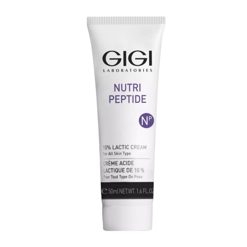 GIGI Крем пептидный с 10% молочной кислотой / Lactic cream 10% NUTRI-PEPTIDE 50 мл