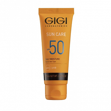 GIGI Крем увлажняющий защитный антивозрастной SPF 50 / SUN CARE 75 мл