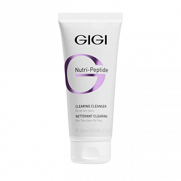 GIGI Гель пептидный очищающий / Clearing Cleanser NUTRI-PEPTIDE 200 мл