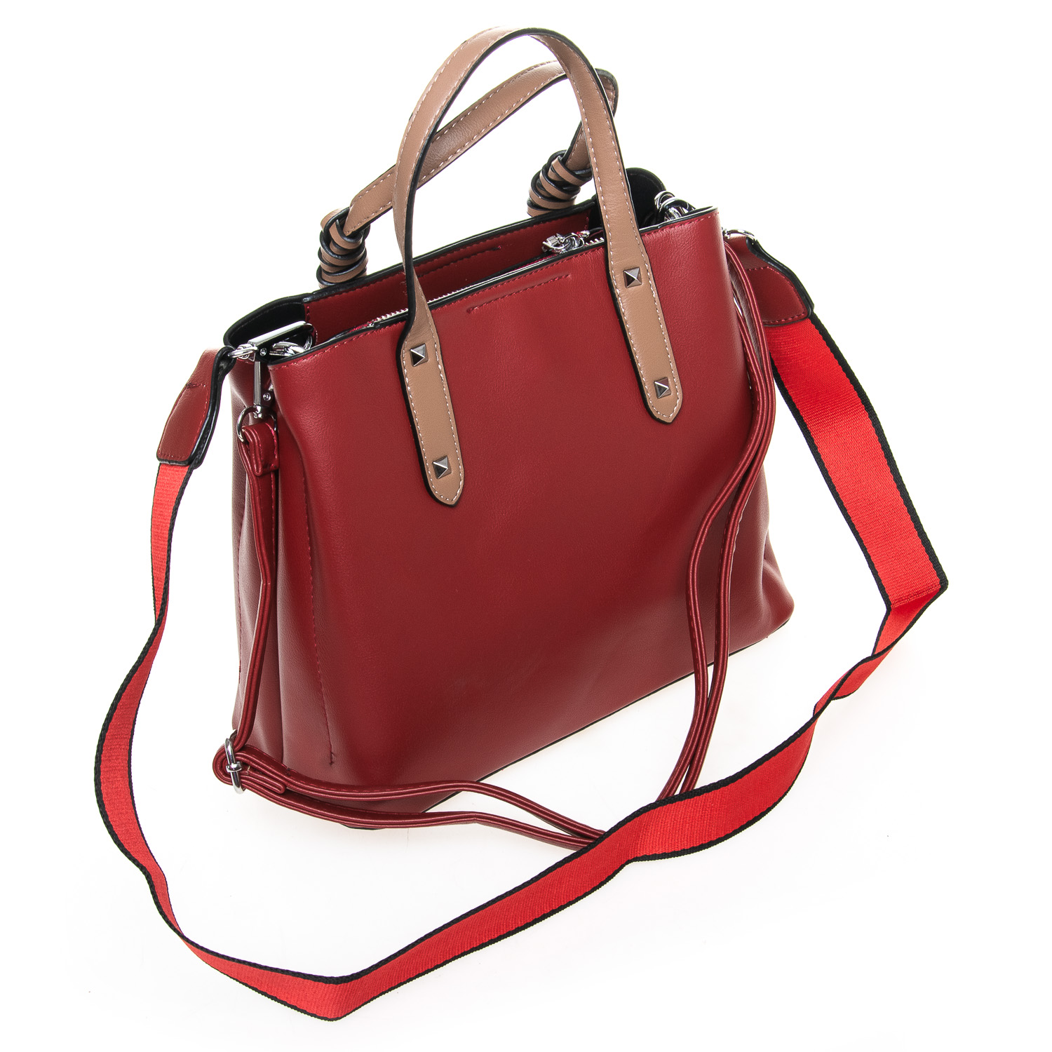Сумка Женская Классическая иск-кожа FASHION 7-04 2082 red