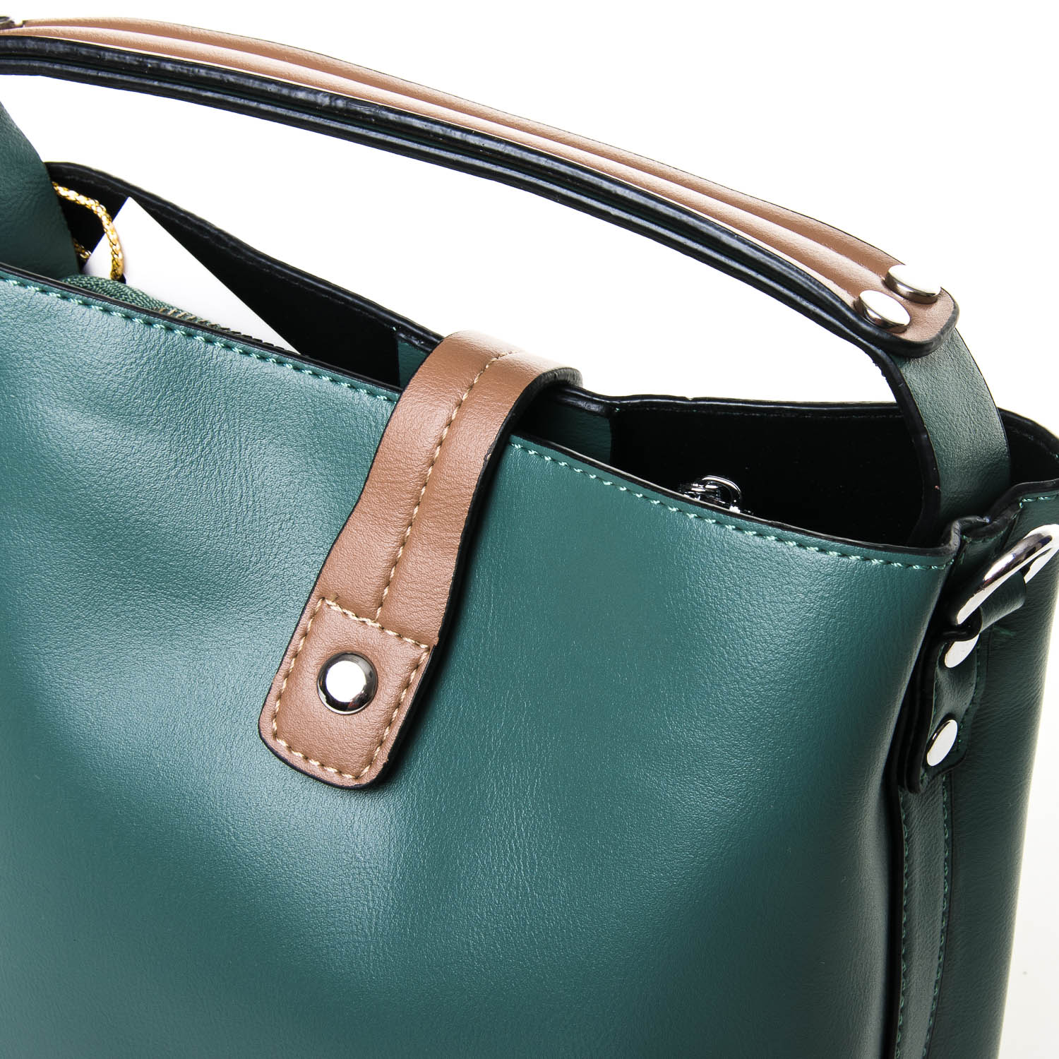 Сумка Женская Классическая иск-кожа FASHION 7-05 17882 green