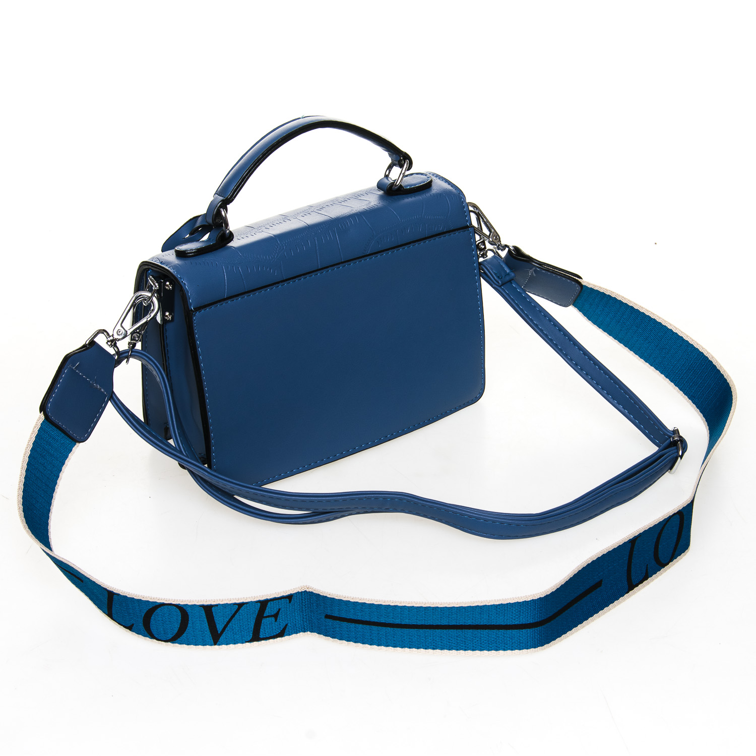 Сумка Женская Классическая иск-кожа FASHION 7-05 1069 blue