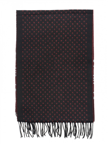 WV161 Полушерстяной мужской шарф