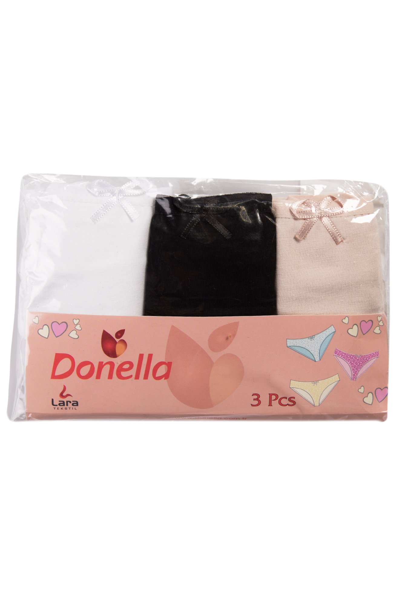 Donella, Трусики женские 3шт. Donella