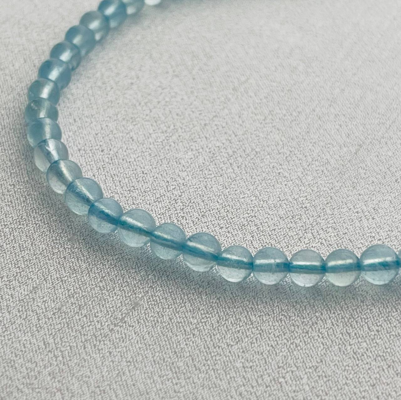 Радуга Самоцветов Бусы из Аквамарина