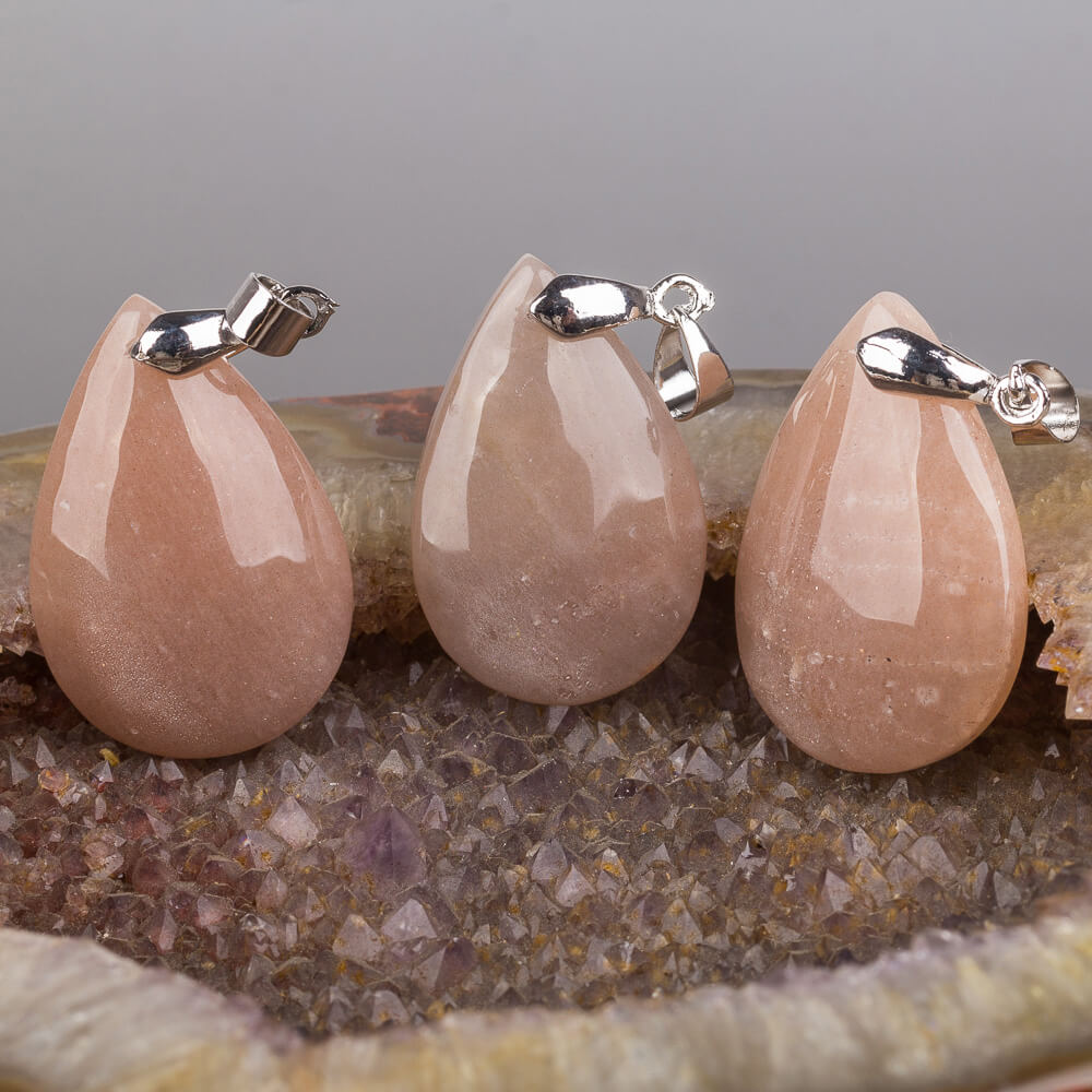 Радуга Самоцветов Кулон с Лунным камнем