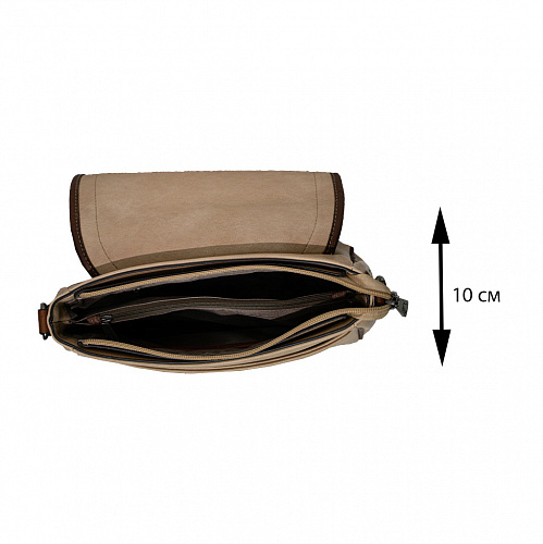 r6178 jj-301 apricot сумка женская FLAME DANCE экокожа 28x21х10