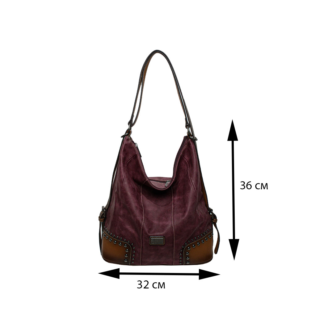 99507 gc-08 wine red сумка женская FLAME DANCE экокожа 32x36х14