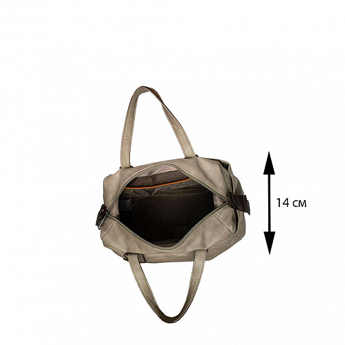 88345 gc-17 khaki сумка женская FLAME DANCE экокожа 30x23х14