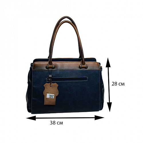 f5070 ca-919 d.blue сумка женская FLAME DANCE экокожа 38x28х14