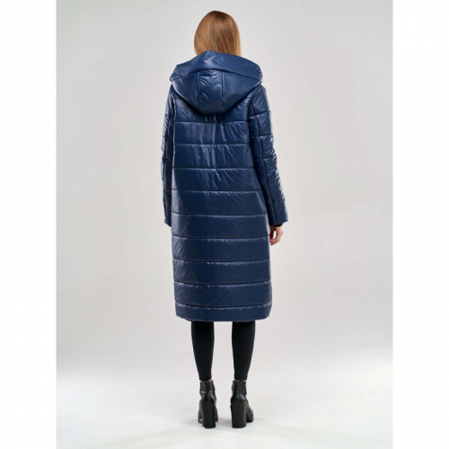 1690 3600Длинное женское пальто для еврозимы арт.ПЧ2013, цвет-синий