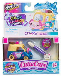Машинка Cutie Car меняющая цвет с кисточкой - Фургончик мороженого
