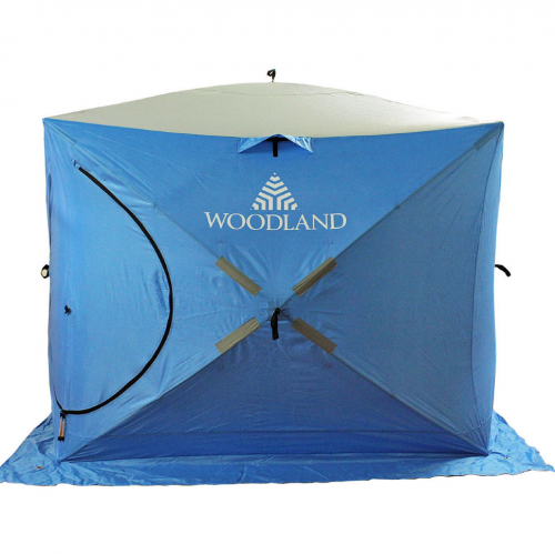Зимняя палатка куб Woodland Ice Fish Double двухслойная