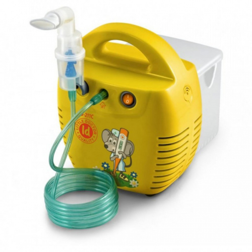 Ингалятор компрессорный Little Doctor LD-211C (желтый)