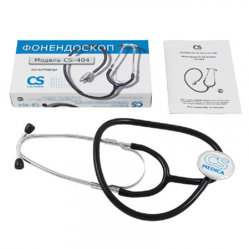 Фонендоскоп CS Medica CS-404 черный