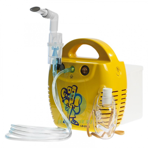 Ингалятор компрессорный Little Doctor LD-211C (желтый)
