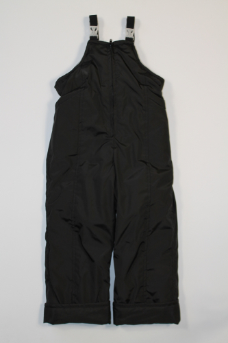 Зимние брюки- полукомбинезон Черный
