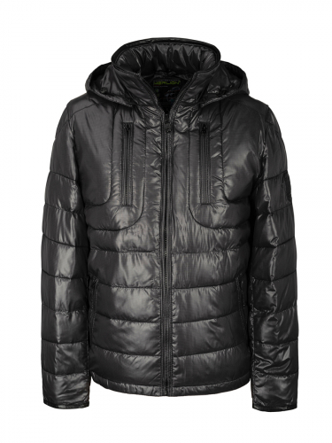 Куртка мужская Merlion М-2949 (черный клетка)