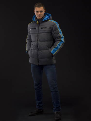 Куртка зимняя мужская Merlion RADAMANT (меланж синий)