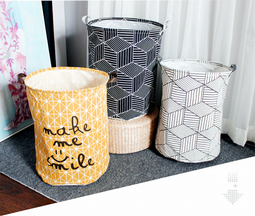 Тканевая корзина для хранения вещей