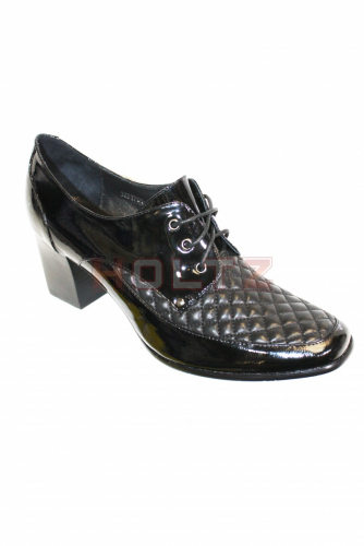 Лаковые туфли со стеганным верхом 12BYF01-01-01