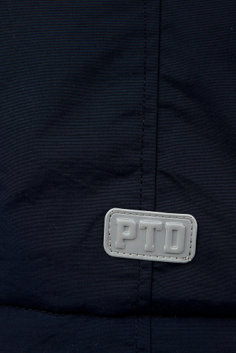 Куртка #205246Верх: 100% Нейлон; Подкладка: 100% Полиэстер; Наполнитель: 100% ПолиэстерТемно-синий
