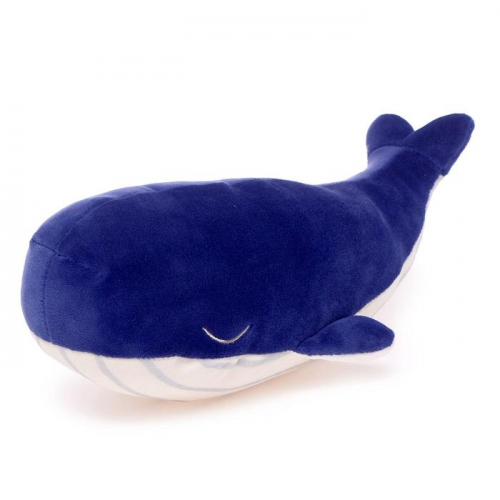 Мягкая игрушка «Кит Соня», 25 см, цвет синий