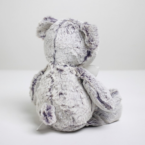 Мягкая игрушка «Медвежонок с бантом», 25см, цвет серый