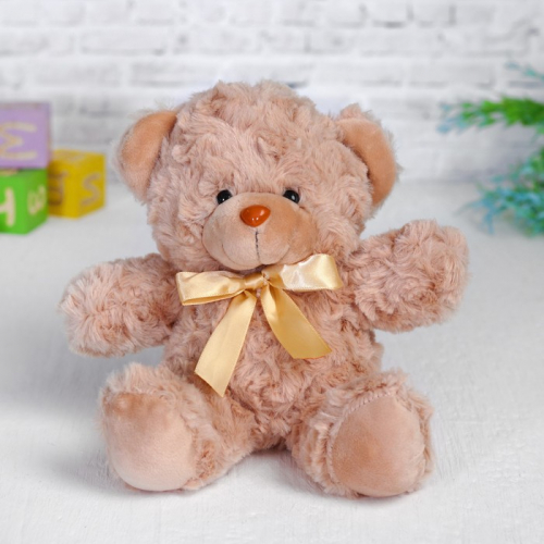 Мягкая игрушка «Медведь», цвет бежевый