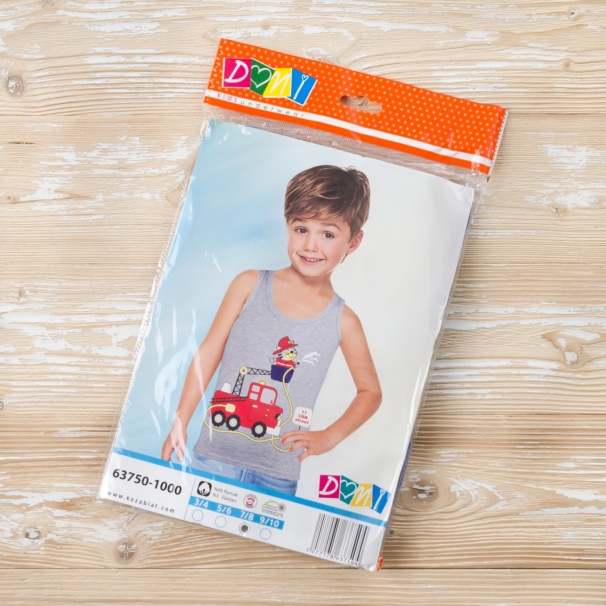 104,25р. 154р.Майка DOMI BOYS 63750-1000