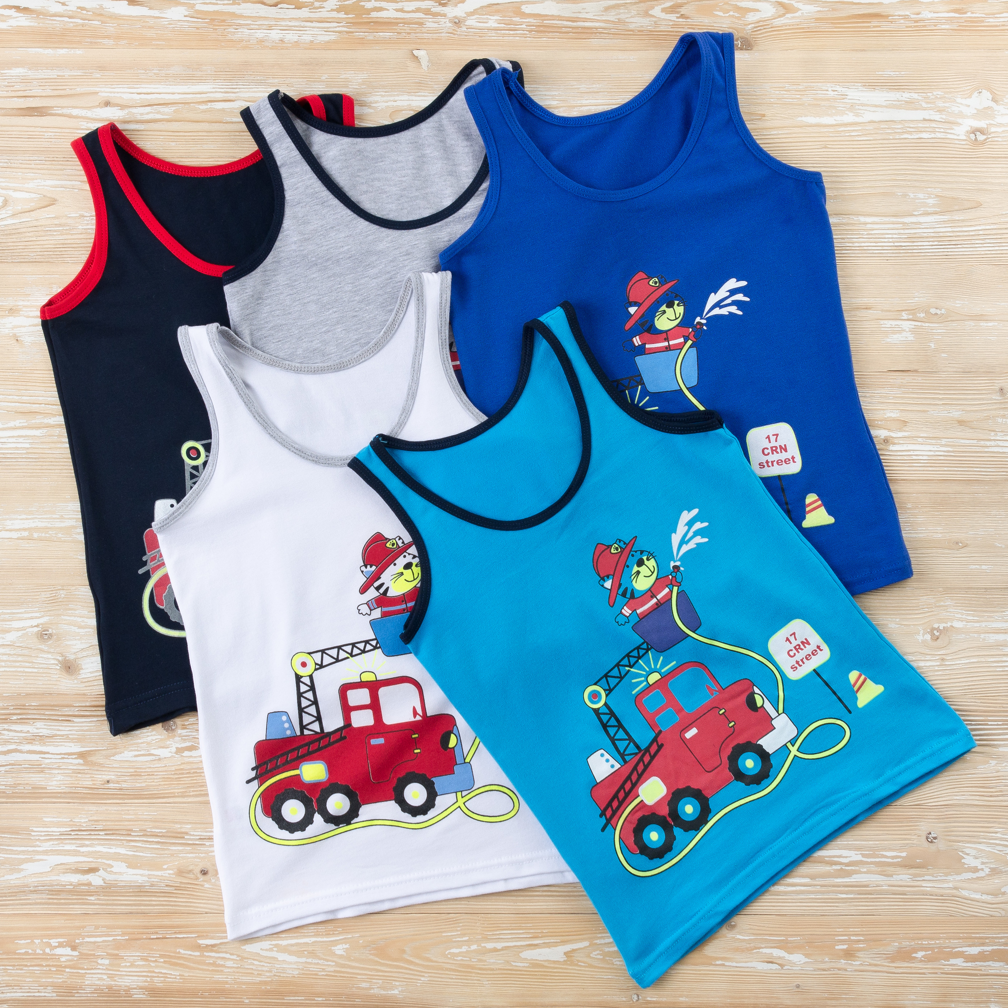 104,25р. 154р.Майка DOMI BOYS 63750-1000