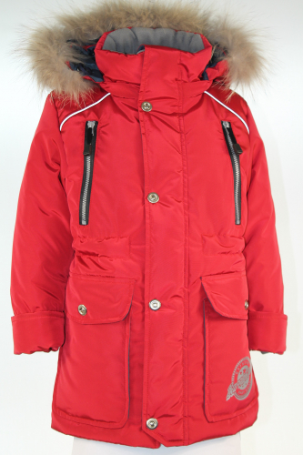 Куртка зимняя подростковая Тау  Красный