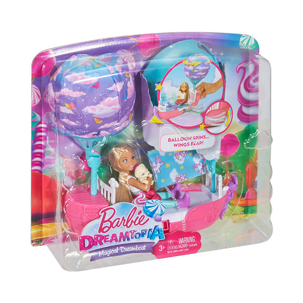 Игрушка Barbie Волшебная кроватка Челси