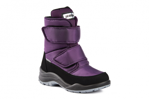 ботинки детские , цвет фиолетовый динамик(TuonoDinamic_BlackPurple),   (Арт. 1501R)
