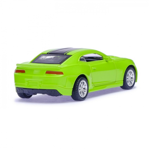 Машина металлическая «Гонка», инерционная, масштаб 1:43, цвет зелёный