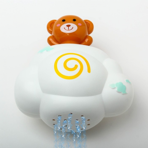 Игрушка для игры в ванне «Мишка на облачке», с брызгалкой