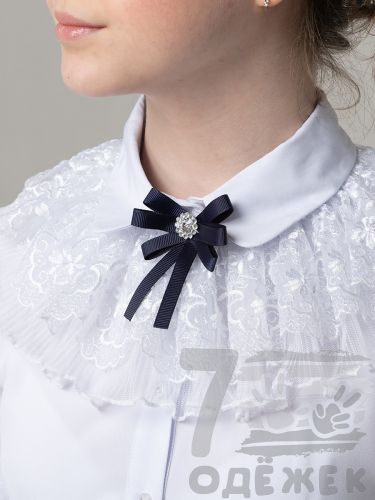 1037-1 Блузка для девочки с коротким рукавом