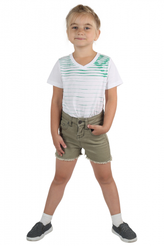 Джинсовые шорты для девочек от ТМ Art Class – хитовый милитари стиль для детско-подросткового гардероба №510