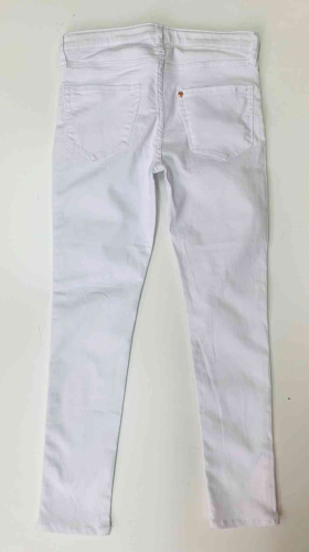 Классические белые джинсы для детей №553