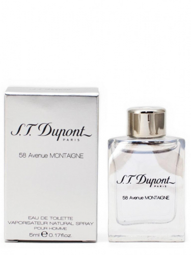 S T DUPONT 58 AVENUE MONTAIGNE edt MEN 5ml mini