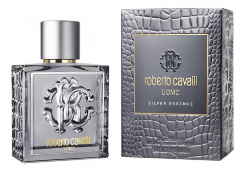 ROBERTO CAVALLI UOMO SILVER ESSENCE edt MEN 60ml