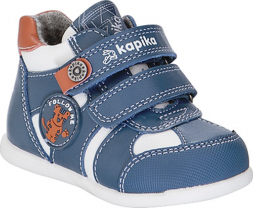 Ботинки Kapika 51234ук-1 син-бел