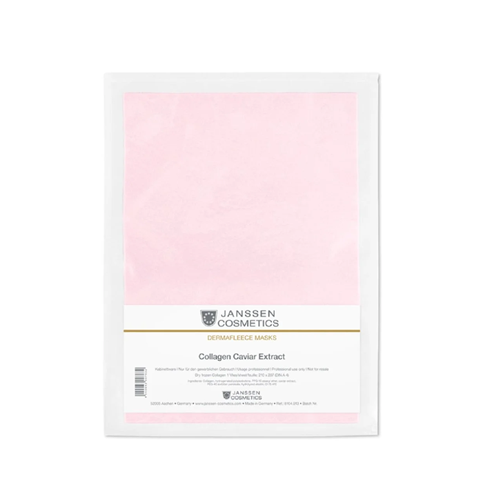 JANSSEN Коллаген с экстрактом икры / Collagen Caviar Extract Dermafleece masks 1 шт