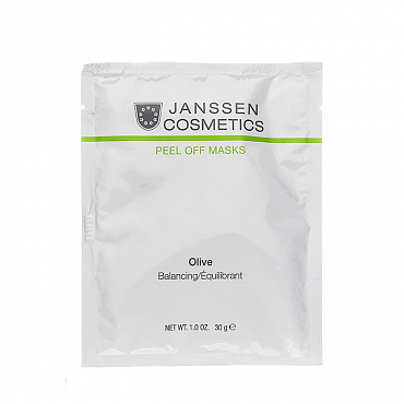 JANSSEN Маска альгинатная ультраувлажняющая с маслом оливы / Olive-Hydration Peel off masks 10*30 г