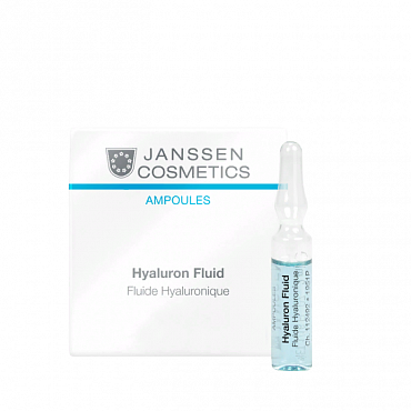 JANSSEN Сыворотка ультраувлажняющая с гиалуроновой кислотой / Hyaluron Fluid AMPOULES 1*2 мл