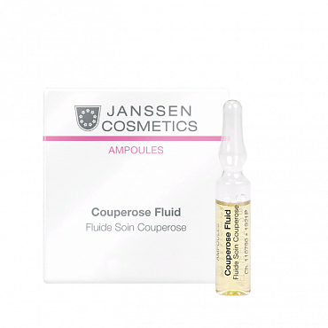 JANSSEN Концентрат сосудоукрепляющий для кожи с куперозом / AMPOULES 3*2 мл