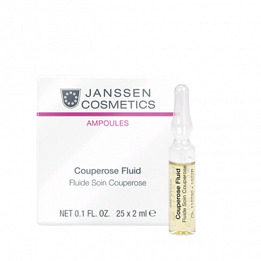 JANSSEN Концентрат сосудоукрепляющий для кожи с куперозом / AMPOULES 25*2 мл