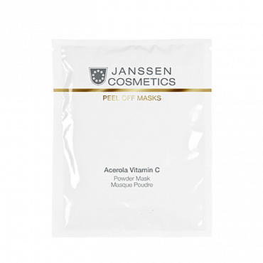 JANSSEN Маска моделирующая розовая с ацеролой и витамином С / Acerola Vitamin C Mask Peel off masks 10*30 г